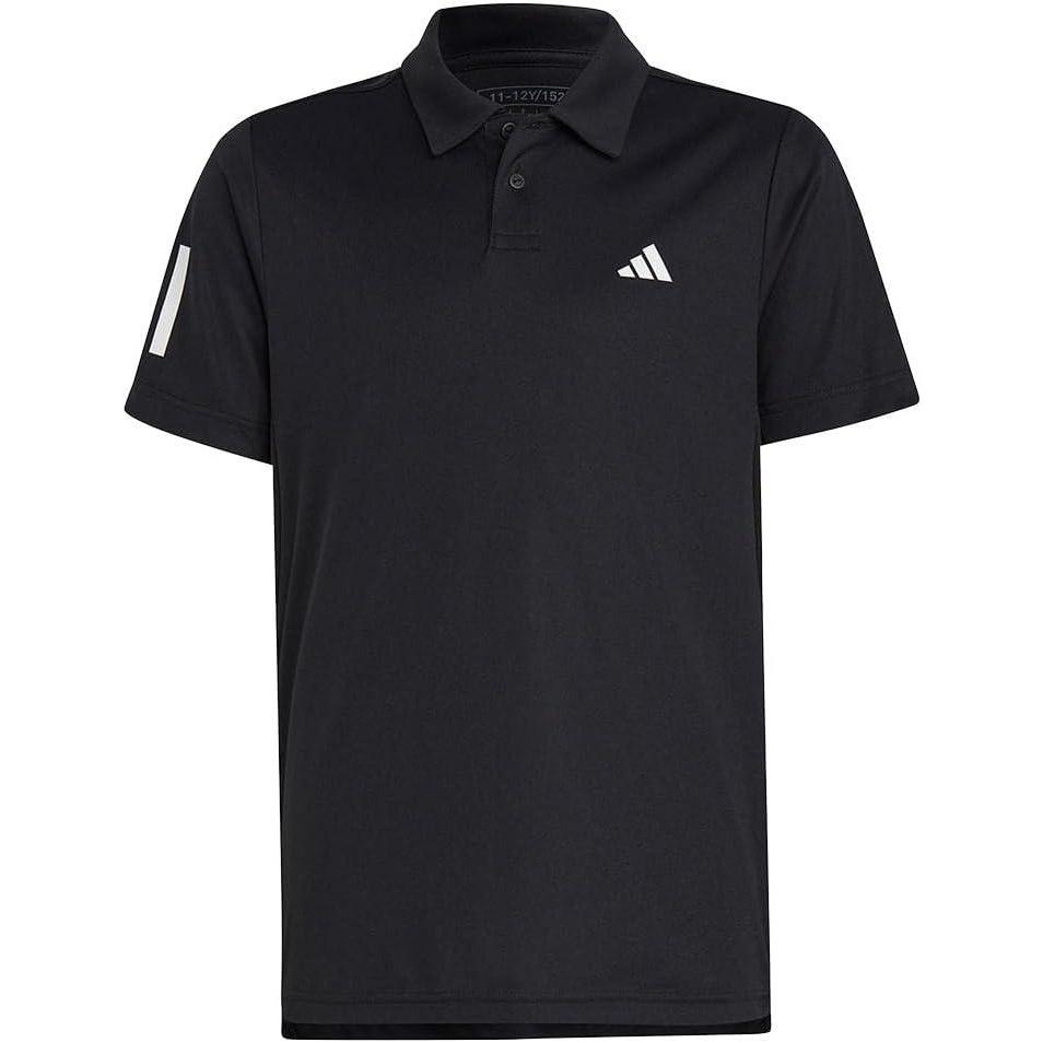 imageadidas Boys Club Tennis 3Stripes Polo ShirtBlack 2023