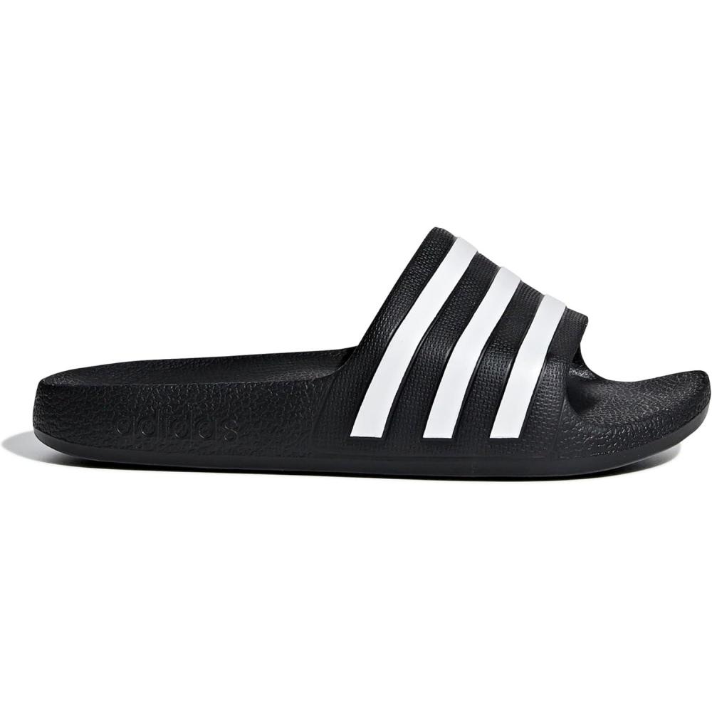 imageadidas Girls Adilette Slide SandalCore BlackWhiteCore Black