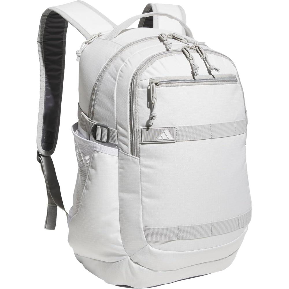 imageadidas Impulse Backpack sport bag for men and women durable and lightweightWhiteGrey Two