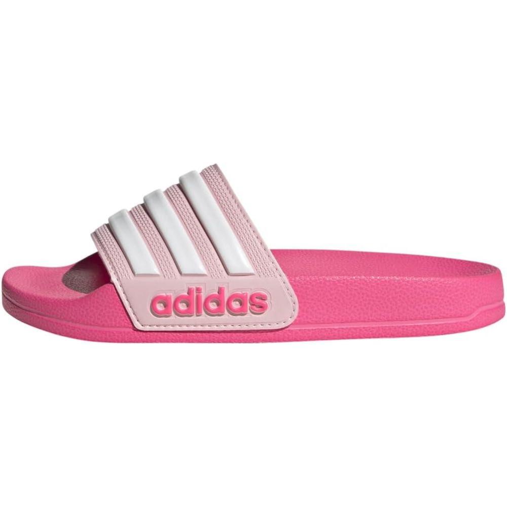 imageadidas Kids Adilette Shower SlideClear PinkWhiteLucid Pink