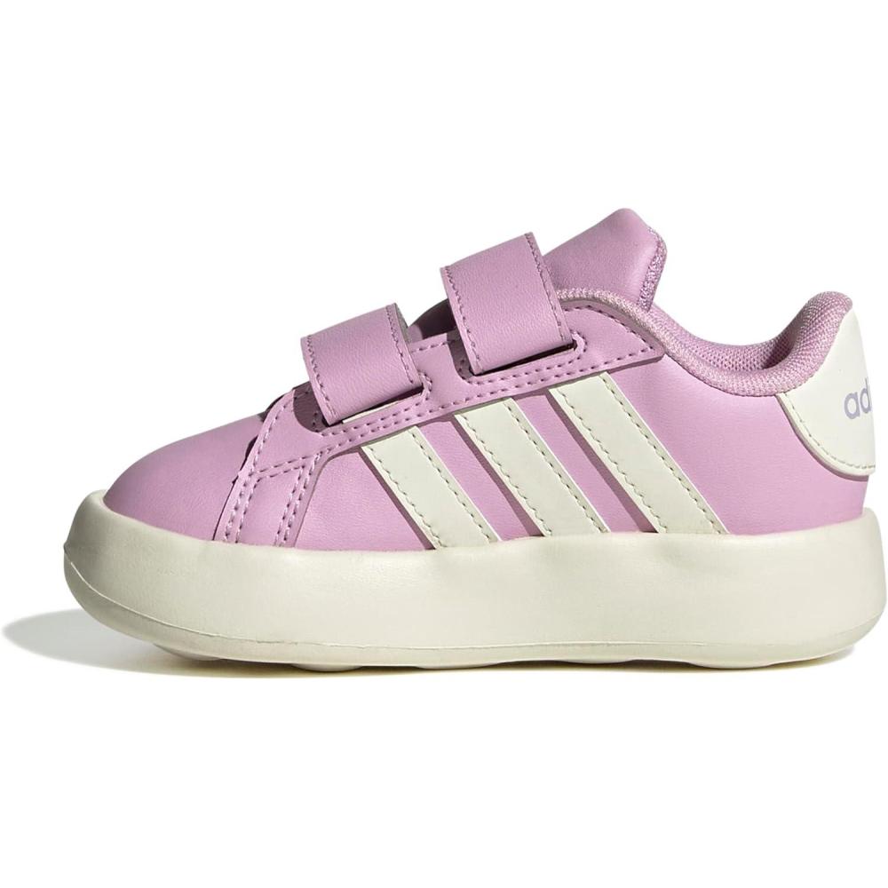 imageadidas Kids Grand Court 20 ShoesBliss LilacIvoryWhite