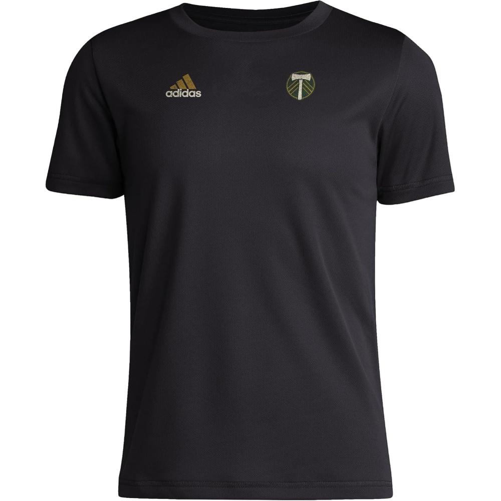 imageadidas Kids Portland Timbers MLS Short Sleeve TShirtBlack Portland Timbers