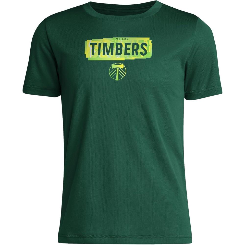imageadidas Kids Portland Timbers MLS Short Sleeve TShirtGreen Portland Timbers