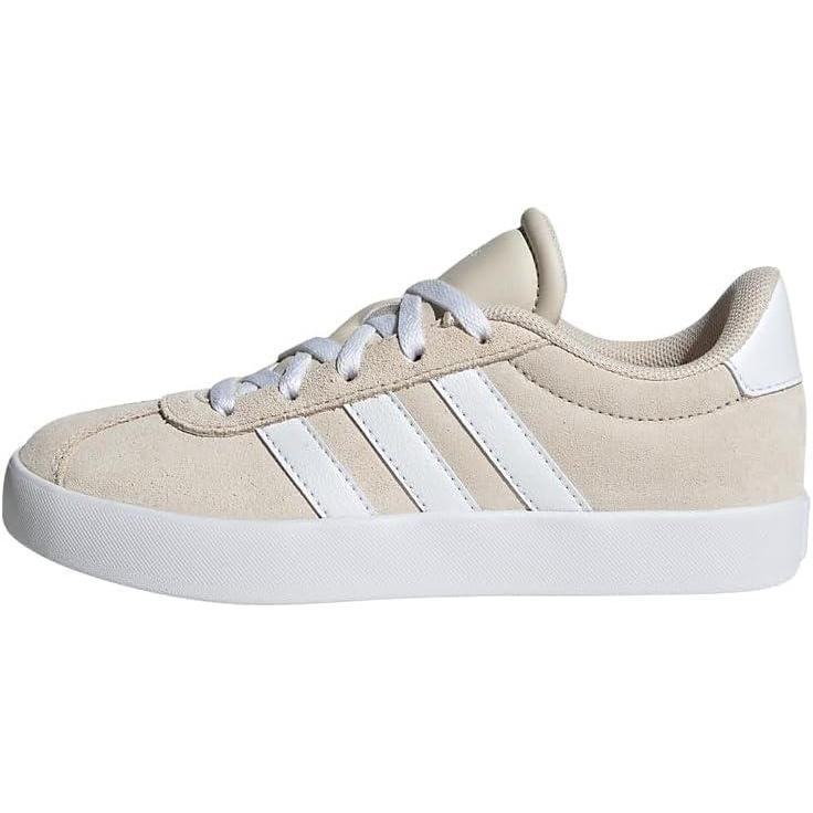 imageadidas Kids Vl Court 30 Skateboarding ShoesAluminium Cloud White Aluminium