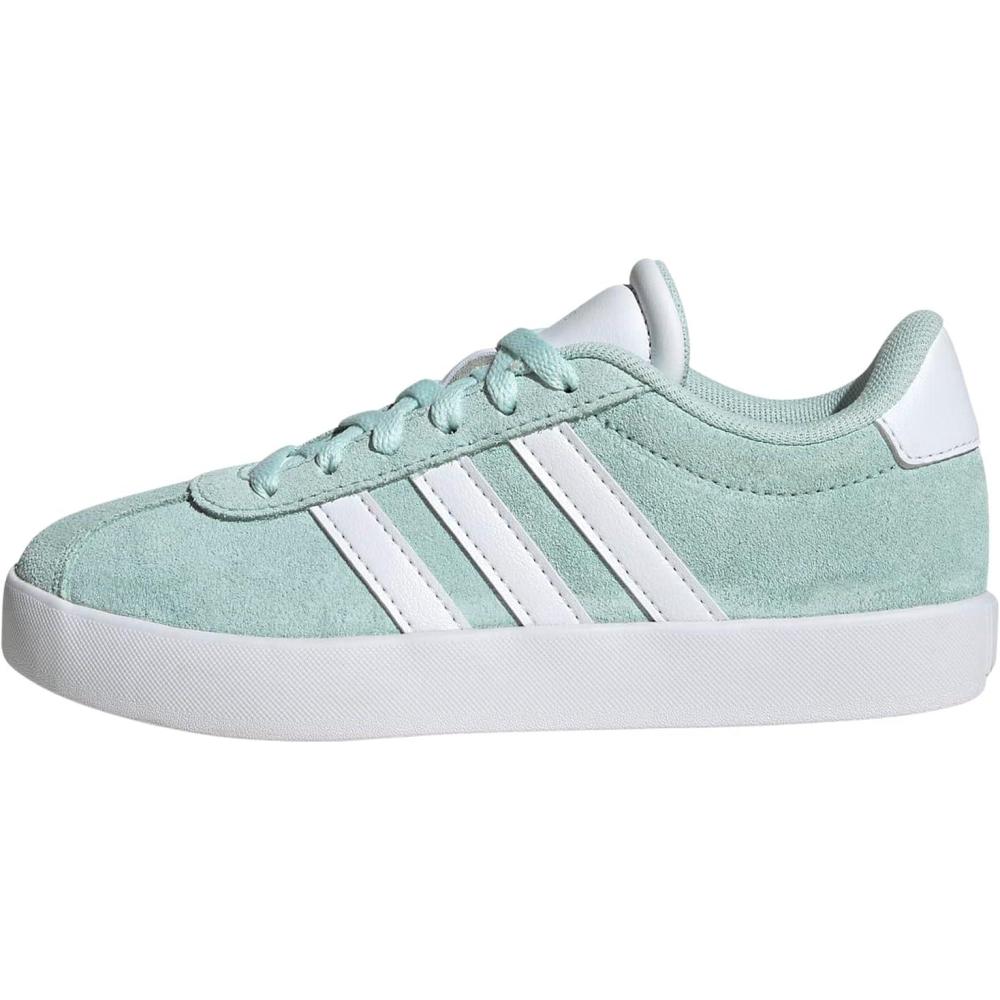 imageadidas Kids Vl Court 30 Skateboarding ShoesHalo Mint Ftwr White Core Black