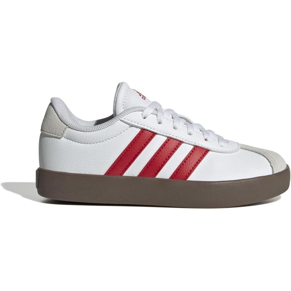 imageadidas Kids Vl Court 30 Skateboarding ShoesPurple