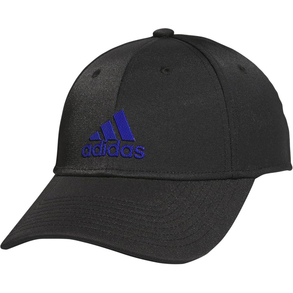 imageadidas KidsBoysGirls Decision Structured Adjustable Fit CapBlackWhite