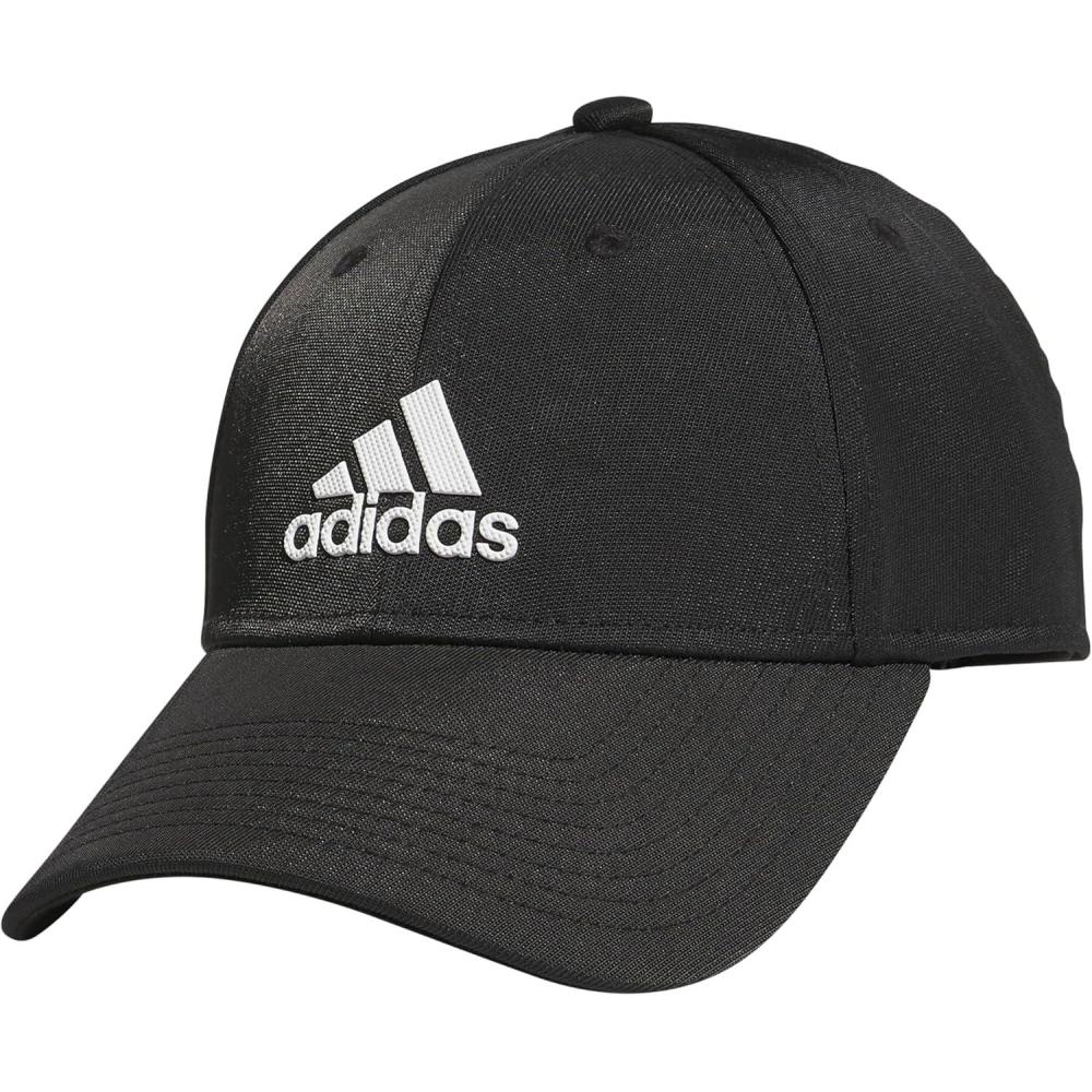 imageadidas KidsBoysGirls Decision Structured Adjustable Fit CapBlackWhiteGrey