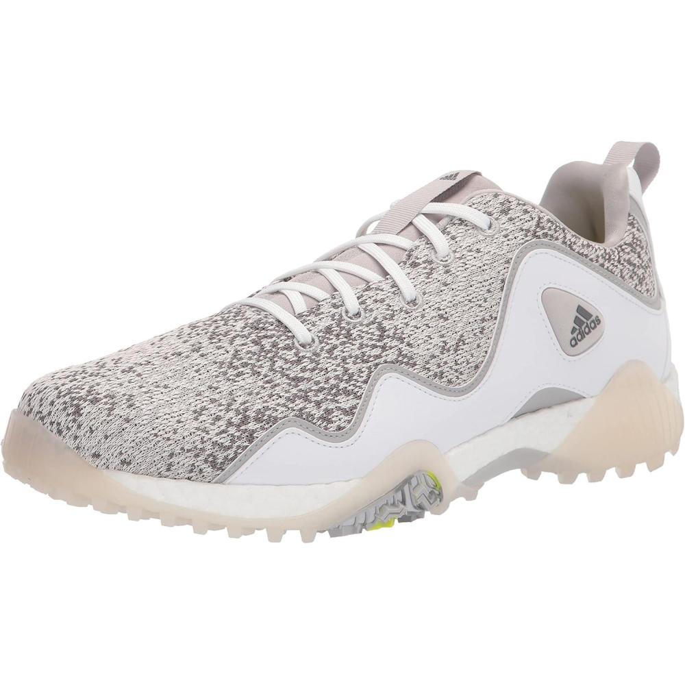 imageadidas Mens Codechaos 21 Primeblue Spikeless Golf ShoeFootwear WhiteGrey FourGrey Two