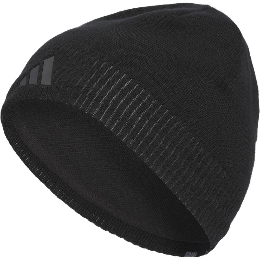 imageadidas Mens Creator Beanie  Standard Fit Knit Winter Skull CapBlackCarbon GreyOnix Grey