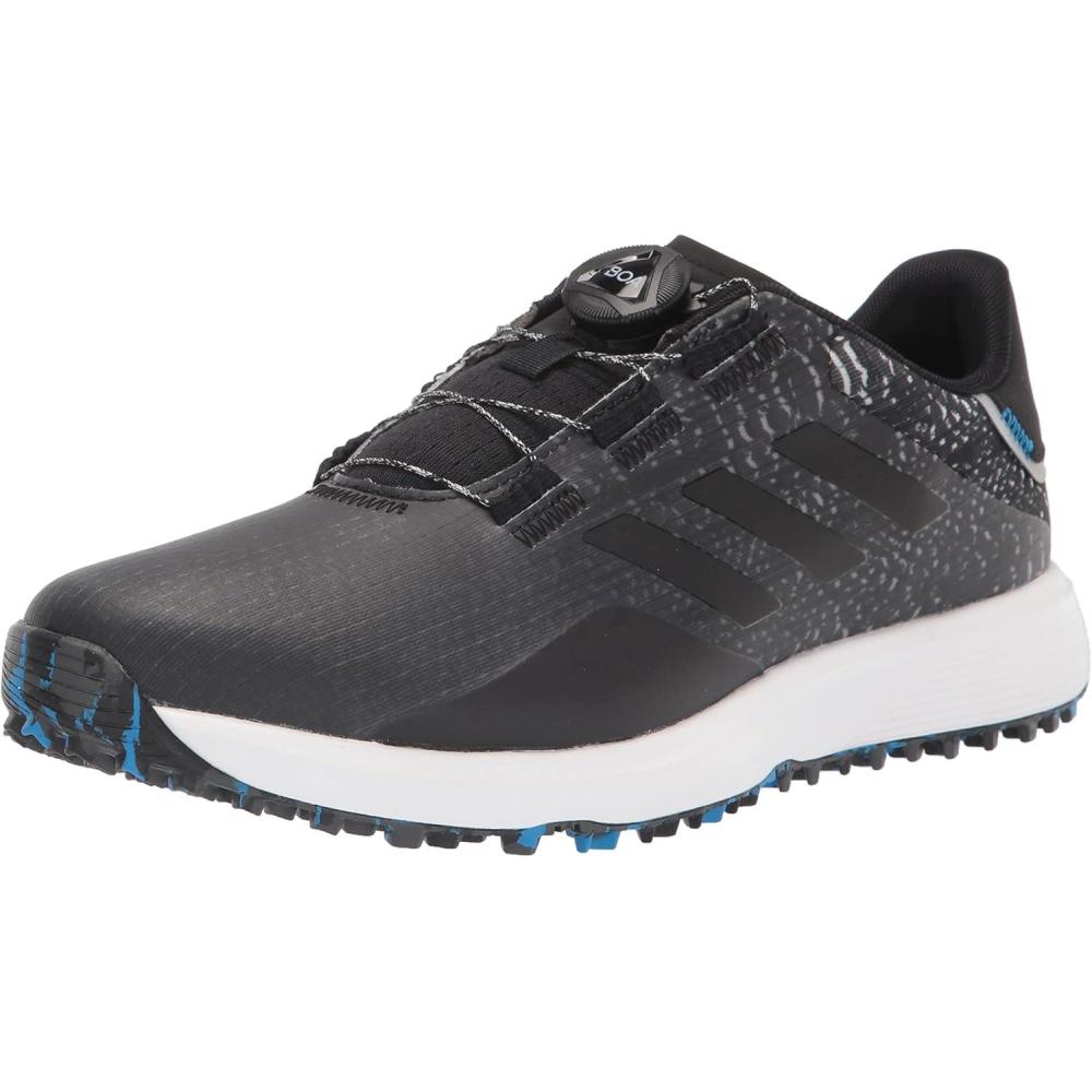imageadidas Mens EQT Spikeless Golf ShoesCore BlackGrey Six