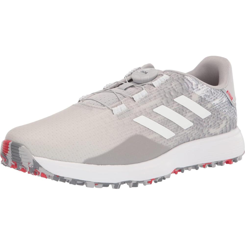 imageadidas Mens EQT Spikeless Golf ShoesGrey TwoFootwear WhiteGrey Three