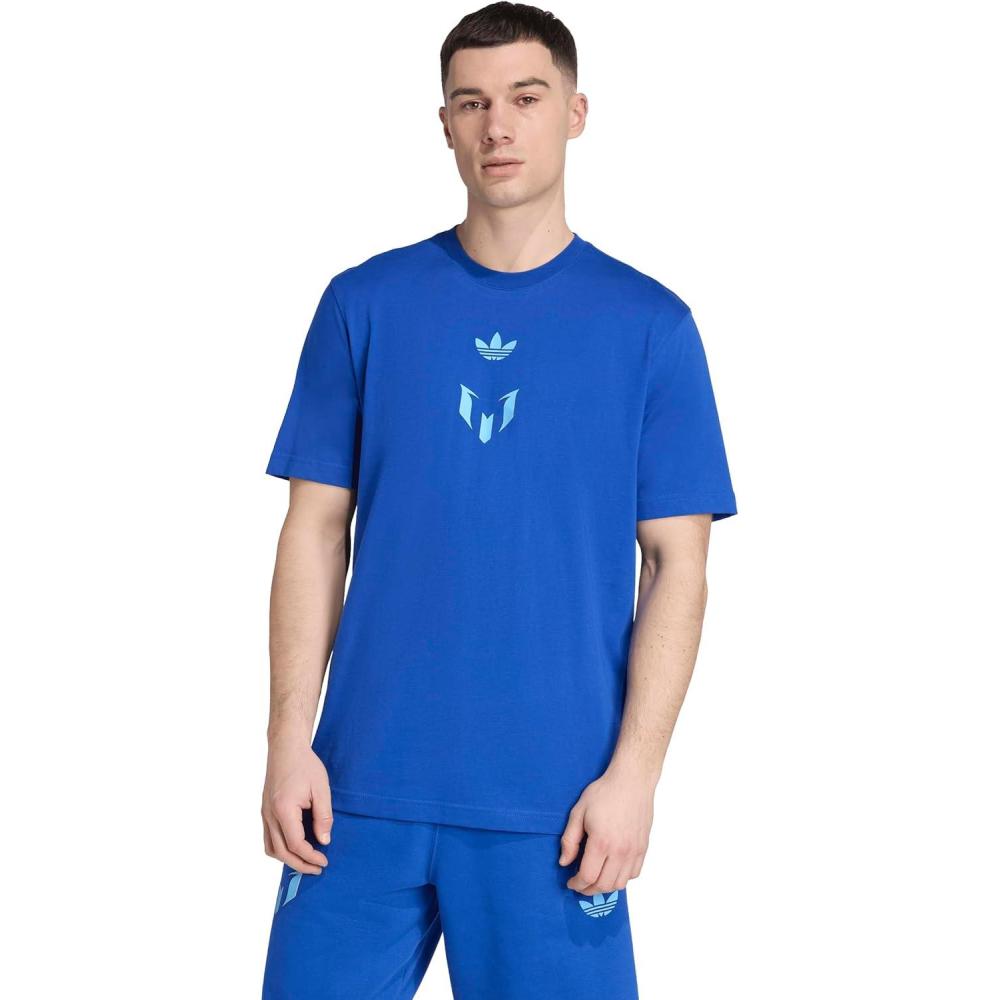 imageadidas Mens Messi TShirtTeam Royal Blue