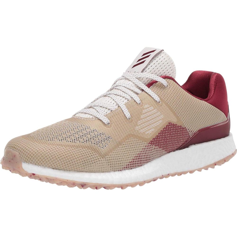 imageadidas Mens S2G Spikeless Golf ShoesChalk WhiteCollegiate BurgundyAlumina