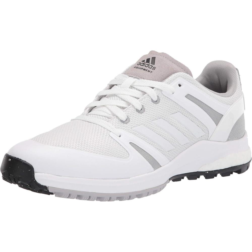 imageadidas Mens S2G Spikeless Golf ShoesWhiteWhiteGrey