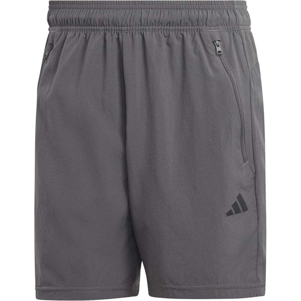 imageadidas Mens Train Essentials Woven ShortsGreyBlack