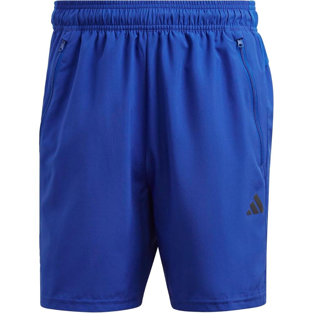 imageadidas Mens Train Essentials Woven ShortsLucid BlueBlack