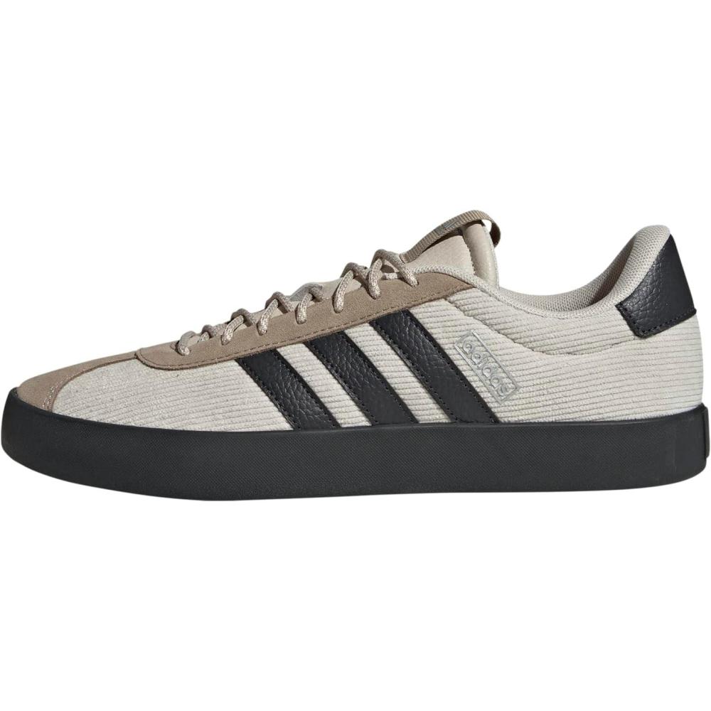 imageadidas Mens VL Court 30 ShoeAluminaCarbonBlanch Cargo