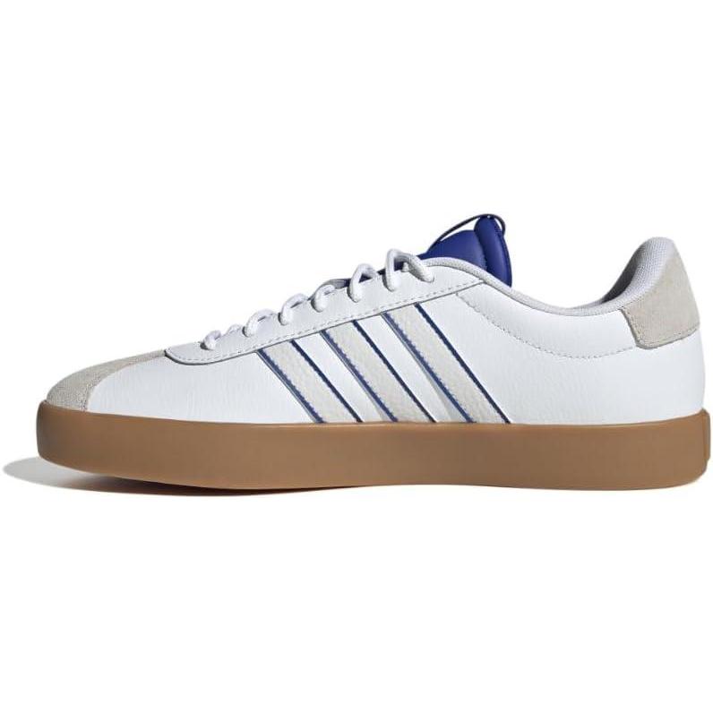 imageadidas Mens VL Court 30 ShoeWhiteCrystal WhiteSemi Lucid Blue