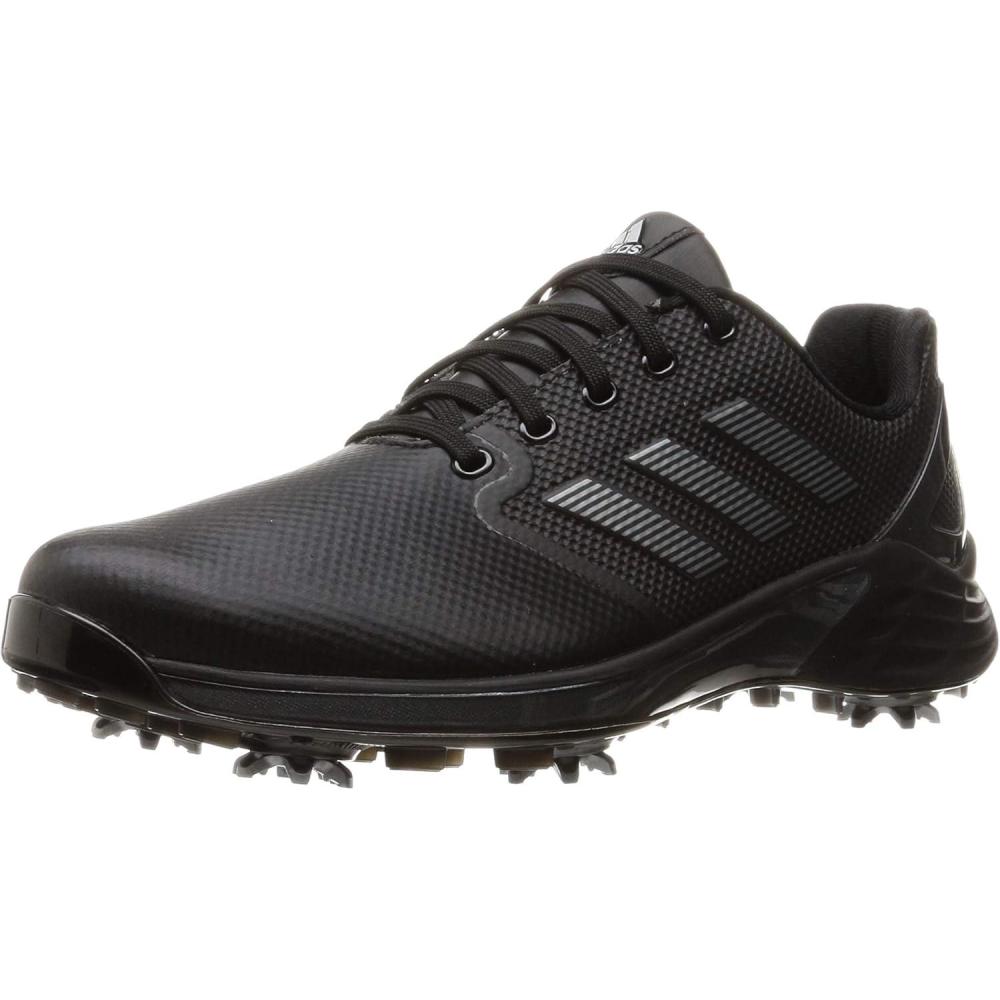 imageadidas Mens Zg21 Recycled Polyester Golf ShoesBlack Plata Gris