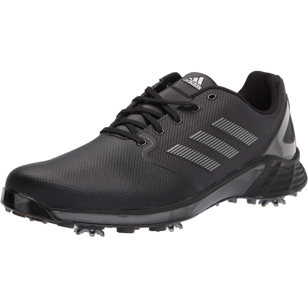 imageadidas Mens Zg21 Recycled Polyester Golf ShoesBlackSilverGrey