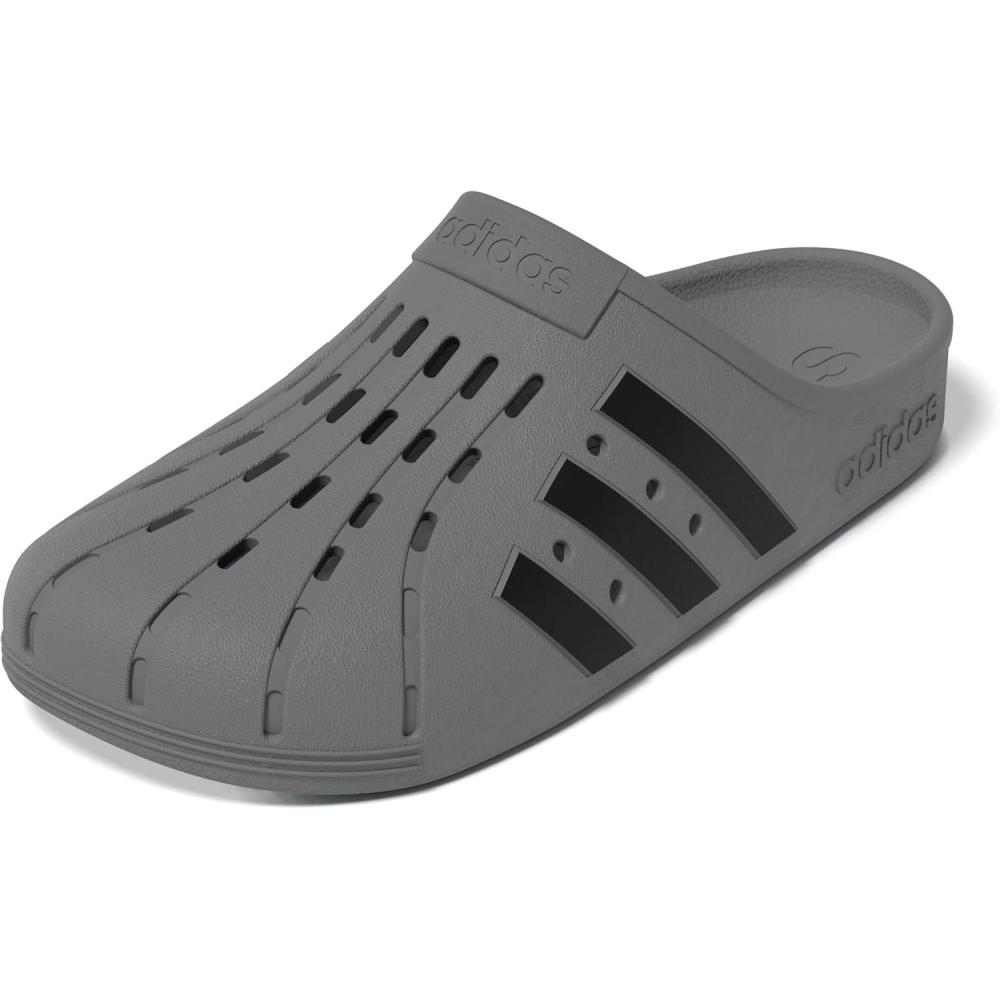 imageadidas Unisex Adult Adilette ClogsTaupe OxideBlackTaupe Oxide