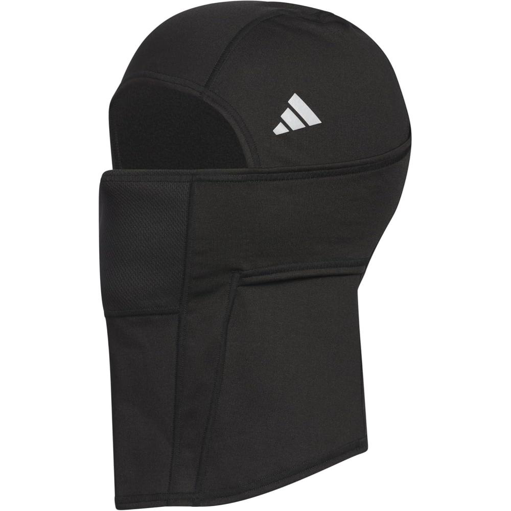 imageadidas UnisexAdult Alphaskin Balaclava Ski Mask Athletic Face Cover ShiestyBlackSilver Reflective F23