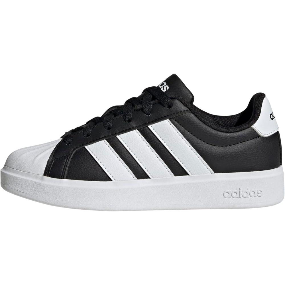 imageadidas UnisexChild StreettalkBlackWhiteWhite