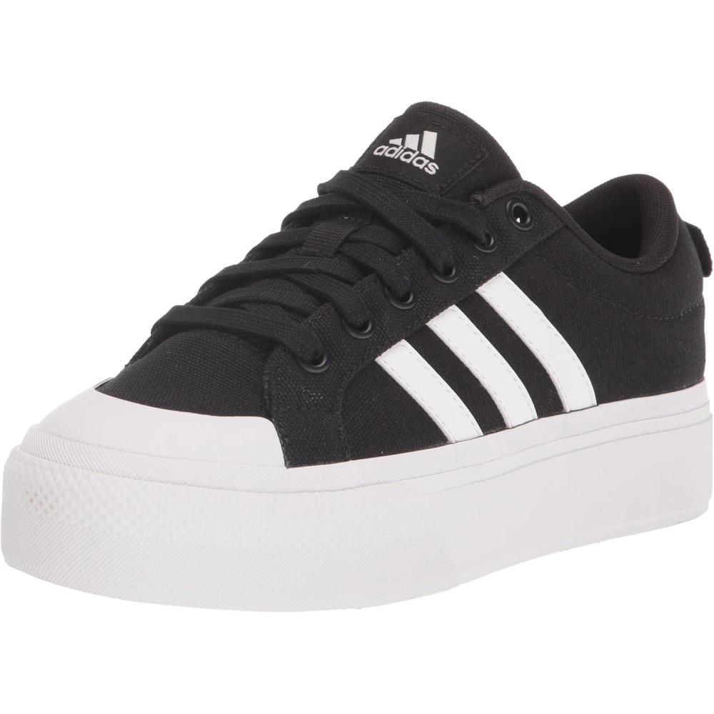 imageadidas Womens Bravada 20 Platform SneakerBlackWhiteBlack