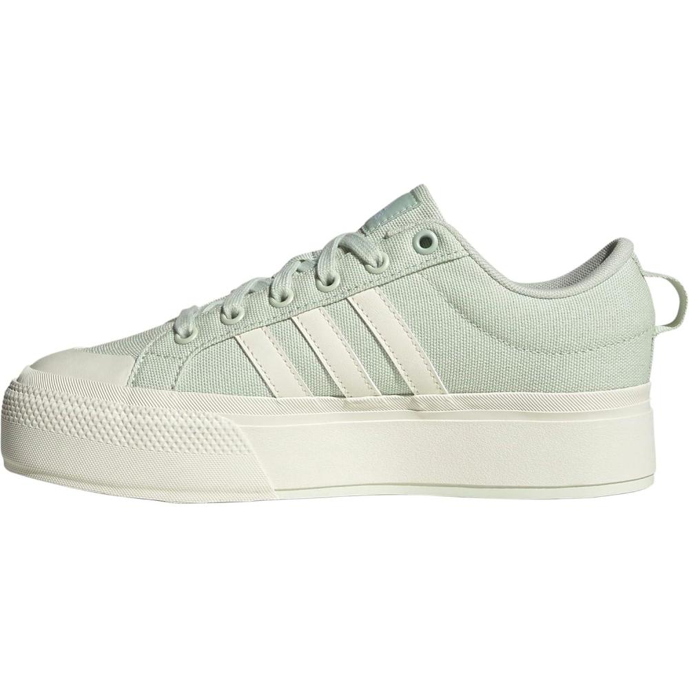 imageadidas Womens Bravada 20 Platform SneakerLinen GreenOff WhiteLinen Green