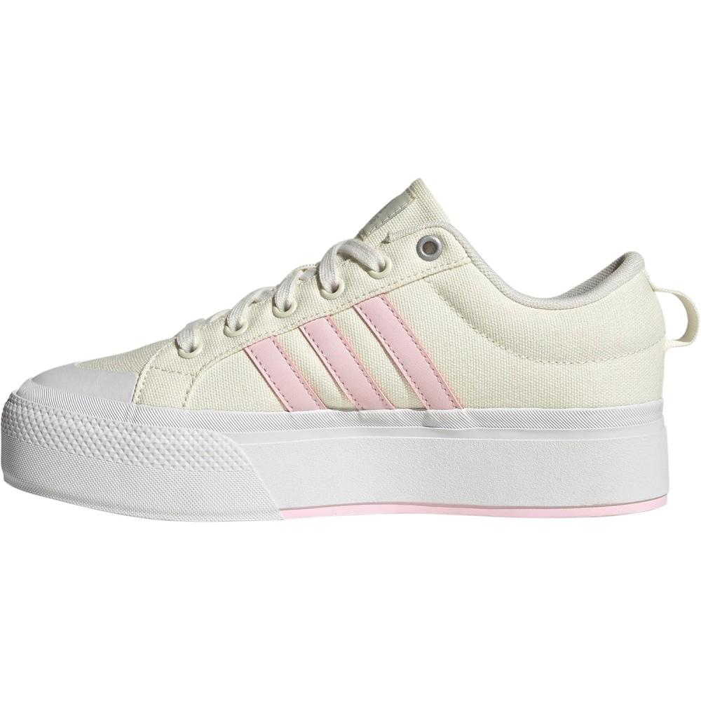 imageadidas Womens Bravada 20 Platform SneakerOff WhiteClear PinkWhite