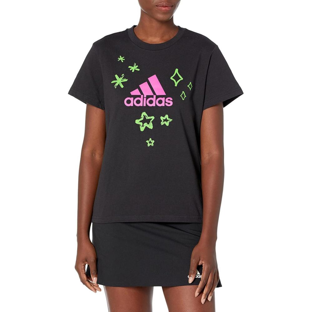imageadidas Womens Girls on The Run TShirtBlack