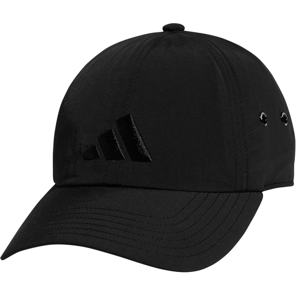 imageadidas Womens Influencer 3 Relaxed Strapback Adjustable Fit HatBlack