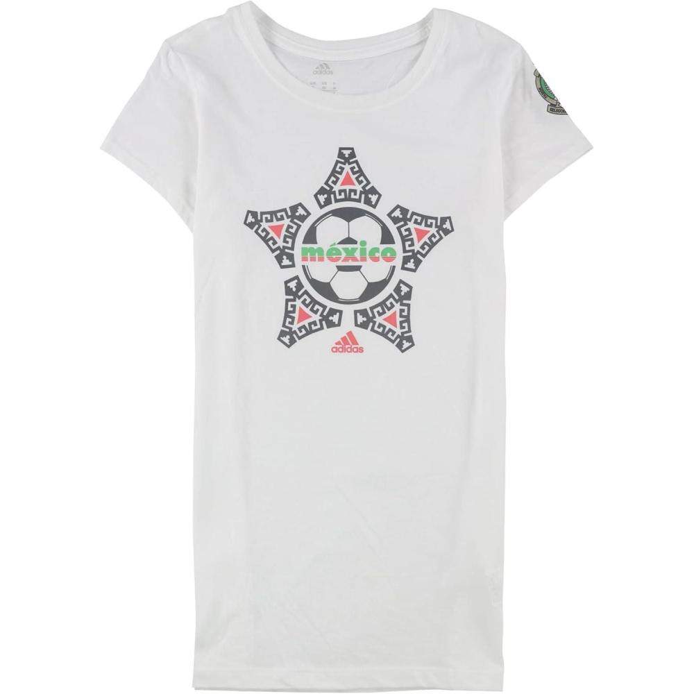 imageadidas Womens Standard Mexico 2024 Home Fan JerseyWhite