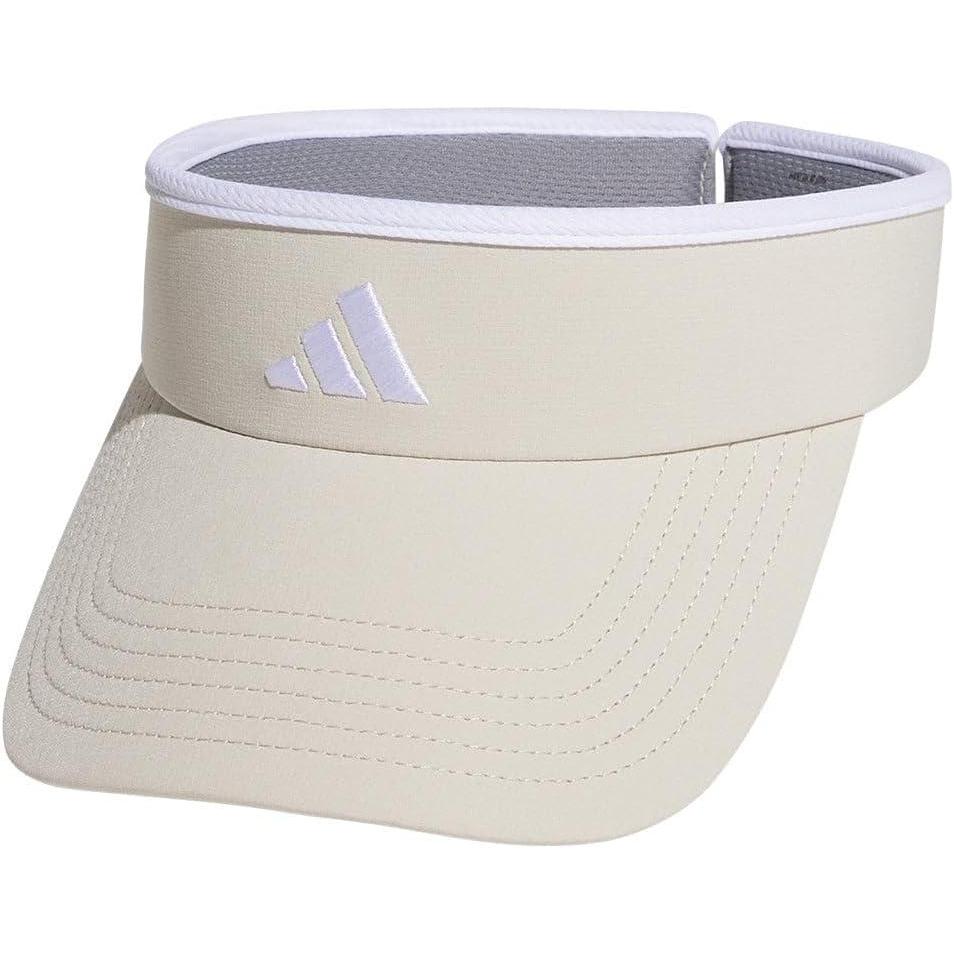 imageadidas Womens Visor Match Athletic Clipon Sun Hat for Sport ampamp TrainingWonder Alumina GreyWhite20