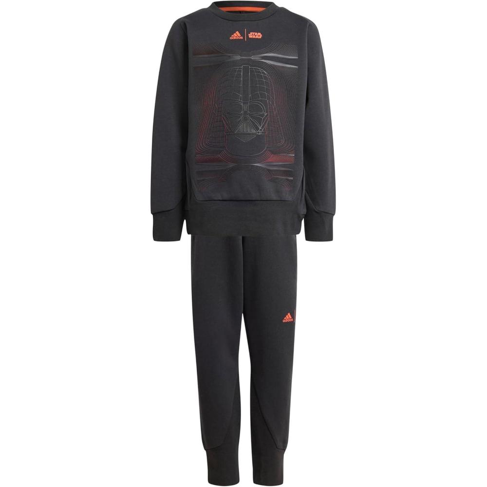 imageadidas boys Star Wars Zne Jogger SetBlackBright Red