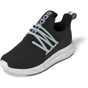Adidas Unisex-Child Lite Racer Adapt 7.0 Sneaker(Black/Violet Tone/Halo Mint)