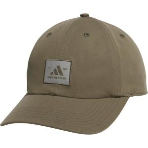 Adidas Womens Saturday Baseball Cap – Adjustable Cotton Hat, Athletic Relaxed Fit(Olive Strata Green)