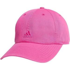 Adidas Womens Saturday Baseball Cap – Adjustable Cotton Hat, Athletic Relaxed Fit(Pulse Magenta Pink)