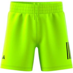 adidas Boys’ Club Tennis 3-Stripes Shorts(Lucid Lemon)