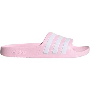 adidas Girls’ Adilette Slide Sandal(Clear Pink/White/Clear Pink)