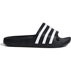 adidas Girls’ Adilette Slide Sandal(Core Black/White/Core Black)