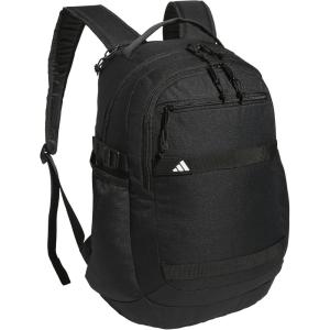 adidas Impulse Backpack, sport bag for men and women, durable and lightweight(Black/White)