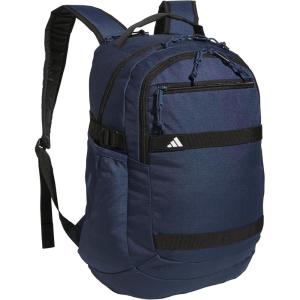 adidas Impulse Backpack, sport bag for men and women, durable and lightweight(Mineral Blue/Black)