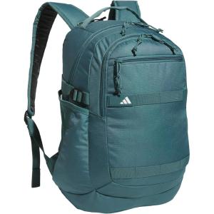 adidas Impulse Backpack, sport bag for men and women, durable and lightweight(Preloved Teal Green/Black)