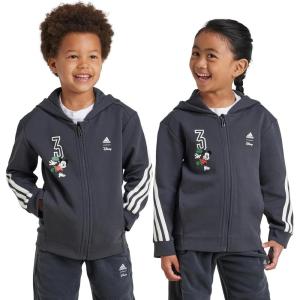adidas Kids’ Disney Mickey Mouse Track Top(Carbon/Off White)