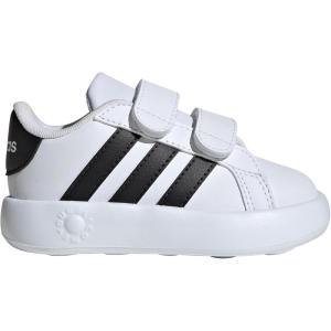 adidas Kids’ Grand Court 2.0 Shoes(White/Black/White)