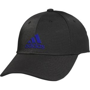 adidas Kids-Boy’s/Girl’s Decision Structured Adjustable Fit Cap(Black/White)