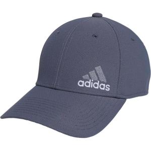 adidas Men’s Release 3 Structured Stretch Fit Cap(Onix Grey/Light Grey/White)