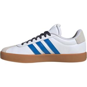 adidas Men’s VL Court 3.0 Shoe(White/Bright Royal/Shadow Navy)